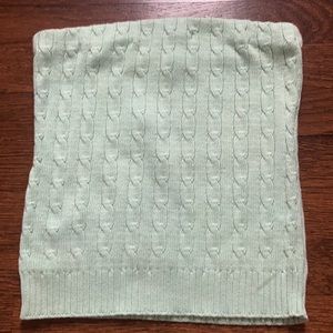 Mint Green Cable Knit Tube Top